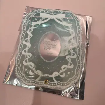 후쿠야 포토 카드 아크릴 프레임 그라데이션 레이스 그린