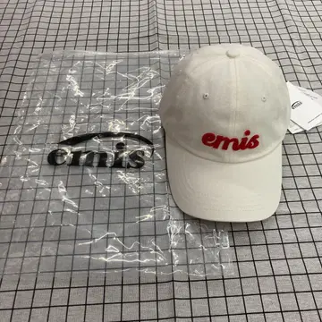 emis 크림색 캡