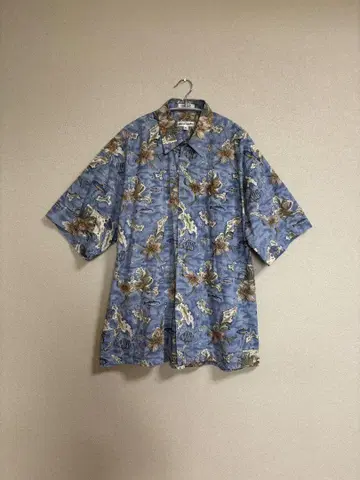 pierre cardin 꽃무늬 아로하 셔츠 XL