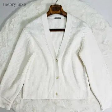 [컨디션 최상] theory luxe 니트 가디건 캐시미어 혼방