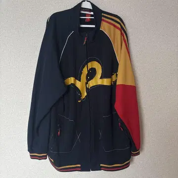 ROCA WEAR. 네이비 빨간색 트레이닝복 집업