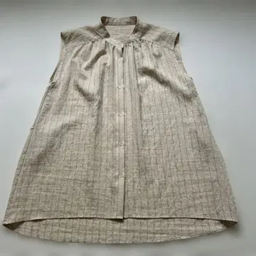 [새상품] UNITED ARROWS 스트라이프 슬리브리스
