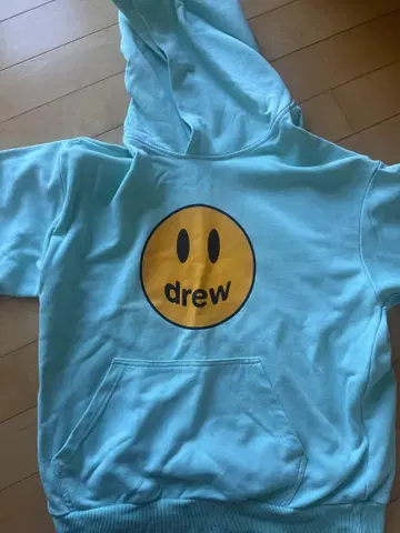 drew 스마일 페이스 후드티