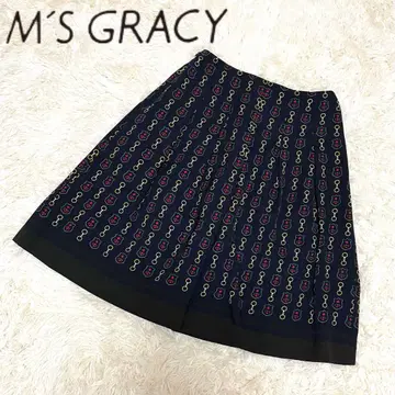 M'S GRACY 엠즈 그레이시 패턴 스커트