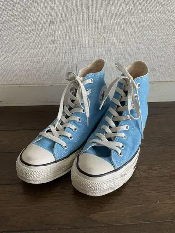 컨버스 올스타 하이컷 스니커즈 스카이블루