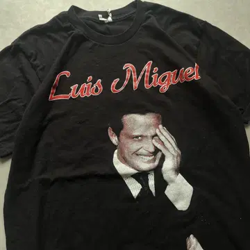 Luis Miguel 사진 T 밴 T 멕시코 팝 레트로 디자인