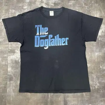 [페이드] The Dogfather 빈티지 티셔츠
