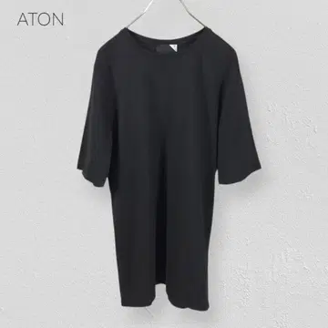 ATON Black 티셔츠 02 M