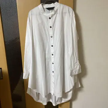 모율 스테디셀러 롱 화이트 셔츠