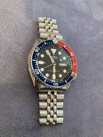 세이코 SEIKO 다이버 워치 네이비 보이 새상품급 단종 모델