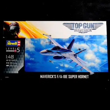 미조립 레벨 1/48 탑건 F/A-18E 슈퍼 호넷