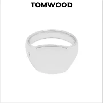 TOMWOOD Mini Signet Cushion Ring 사이즈 52