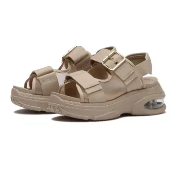 볼륨 튤 샌들 6.5 BEIGE