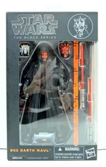 HASBRO 02 / THE BLACK DARTH MAUL 6인치