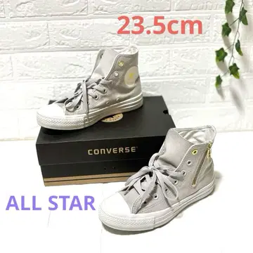 23.5cm CONVERSE ALL STAR 그레이 하이컷 스니커즈