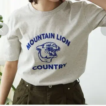 MIXTA/미크스타 MOUNTAIN LION 티셔츠