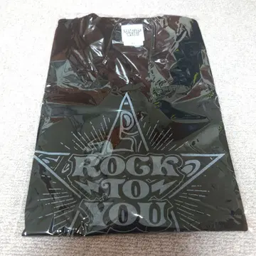 요코야마 유 앨범 ROCK TO YOU 티셔츠 블랙