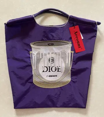 [ Account PARIS ] DB CAN TOTE BAG 퍼플