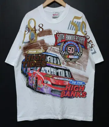 NASCAR 50주년 CHASE RACEWEAR USA제 티셔츠 XL