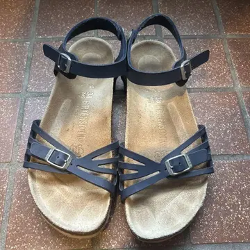 BIRKENSTOCK Bali 샌들 38 네이비