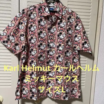 Karl Helmut 칼 헬무트 미키마우스 PINK HOUSE 새상품급