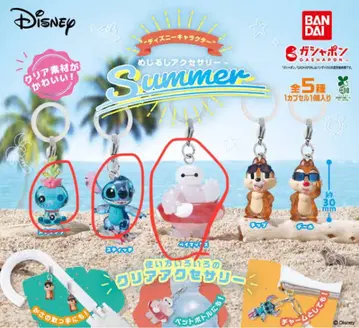 디즈니 캐릭터 SUMMER 메지루시 액세서리 스티치 베이맥스