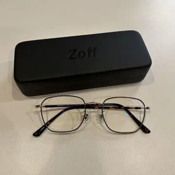 Zoff 메탈 프레임 안경 브라운/실버