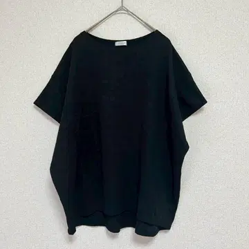 ESSEME 에시엠 오버 사이즈 티셔츠 블랙 F 사이즈