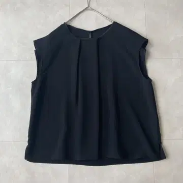 Ballsey 보르지 트리아세 슬리브리스 블라우스 블랙 38