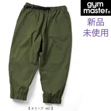 gym master 스트레치 헤링본 크롭 팬츠