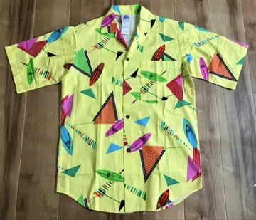 하와이산 빈티지 레어 패턴 알로하 셔츠 80s90s