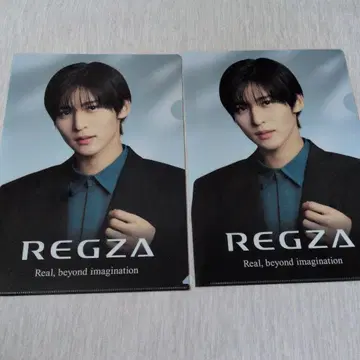 REGZA 아이돌 클리어 파일 2장 세트
