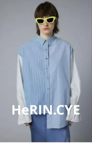 HeRIN.CYE / Frill asymmetry shirt