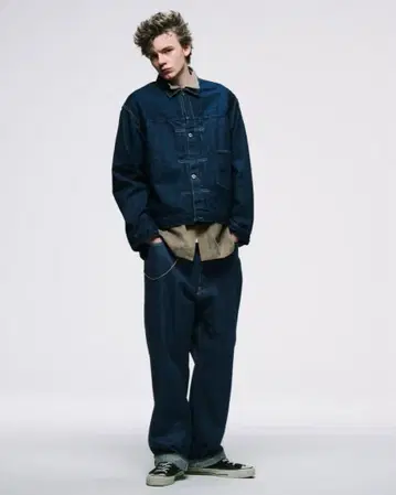 A.PRESSE No.213 데님 재킷