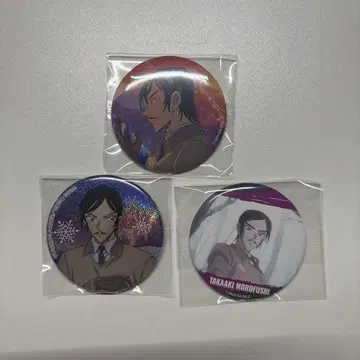 명탐정 코난 모로후쿠 타카아키 캔뱃지 세트