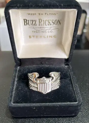 Buzz Rickson 스털링 실버 반지