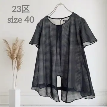 23구 온워드 시어 레이어드 티셔츠 블라우스 40