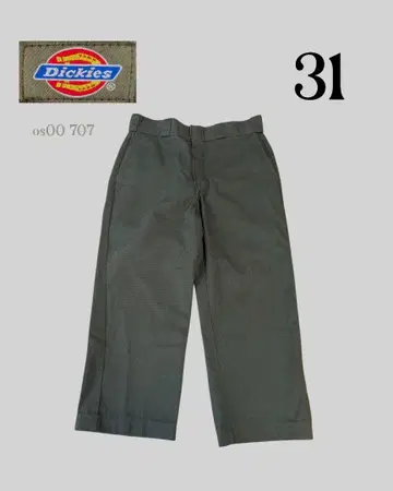 90s00s 디키즈 치노 팬츠 카키 31 인심 57cm 크롭