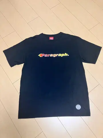Paragraph 블랙 티셔츠 정품