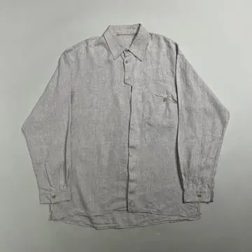 deformation linen shirt