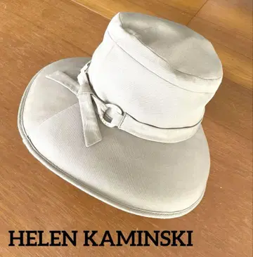새상품급 헬렌 카민스키 햇 밀짚모자 스리랑카 제조