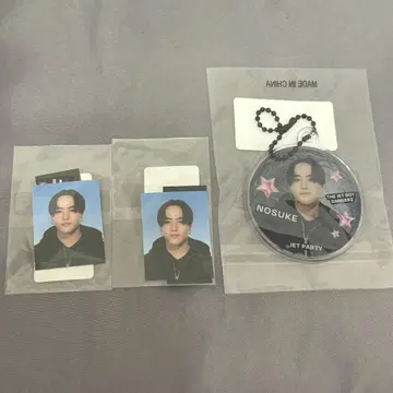 NOSUKE 스티커 2장 & 클리어 참 세트