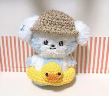 zeroni 제로니 봉제 인형 의류 구니니 밀짚모자 오리 튜브 봉제 인형