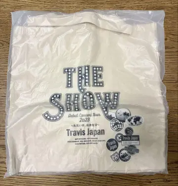 TravisJapan THE SHOW 토트백 투어 백 미개봉 새상품