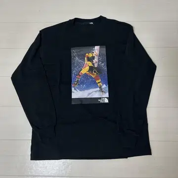THE NORTH FACE 긴팔 티셔츠 L 사이즈 블랙