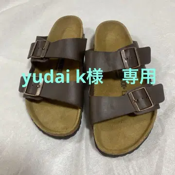 버켄스탁 브라운 샌들 41/26.5cm