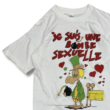 90's/빈티지 Tee / 싱글 스티치 / L/화이트