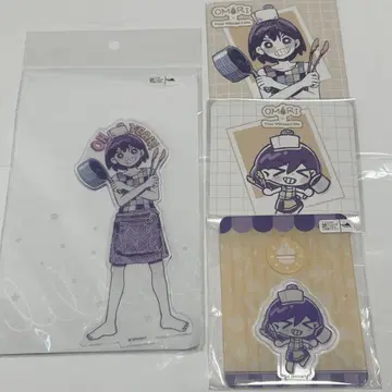 OMORI 츠리비레 카페 아크릴 스탠드 코스터 켈