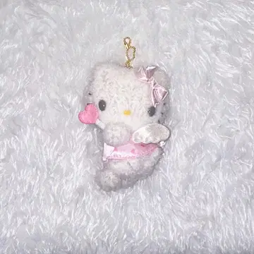 꿈꾸는 엔젤 시리즈 키티 봉제 인형 키링