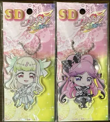 너와 아이돌 프리큐어 큐어즈 큔 키스 SD 아크릴 키링